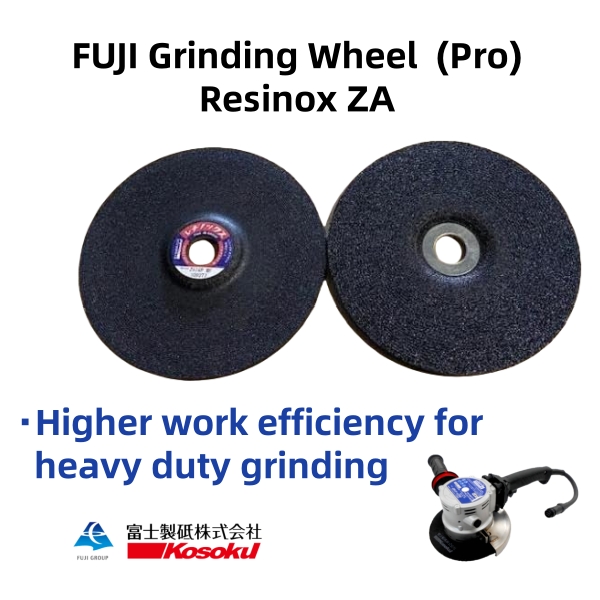 FUJI Superior Resinox ZA 180mm Grinding Wheel usage