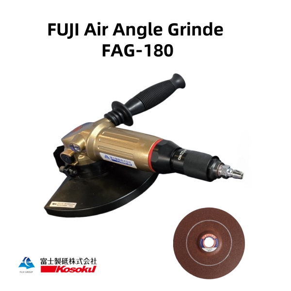 Fuji FAG-180B 7 inch Pneumatic Angle Grinder