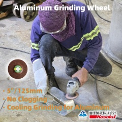 Aluminum Grinding Wheel Used in Philippine Shipyard 