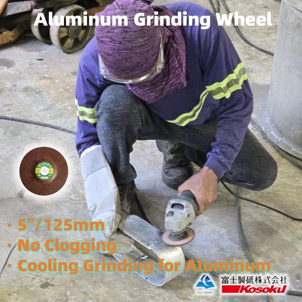 Aluminum Grinding Wheel Used in Philippine Shipyard 