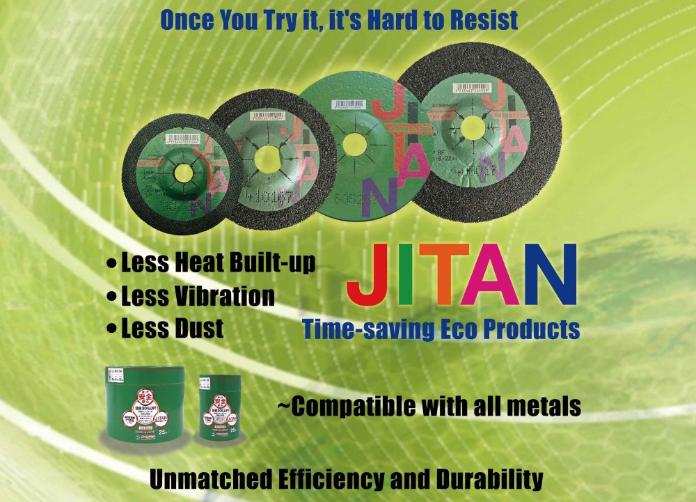 FUJI JITAN Premium Grinding Wheel Poster - Japanese Technology