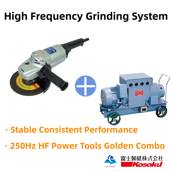 High Frequency angle grinder and inverter combo system