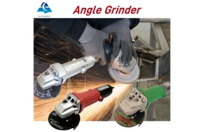 Fuji KOSOKU Electric & Pneumatic Angle Grinders