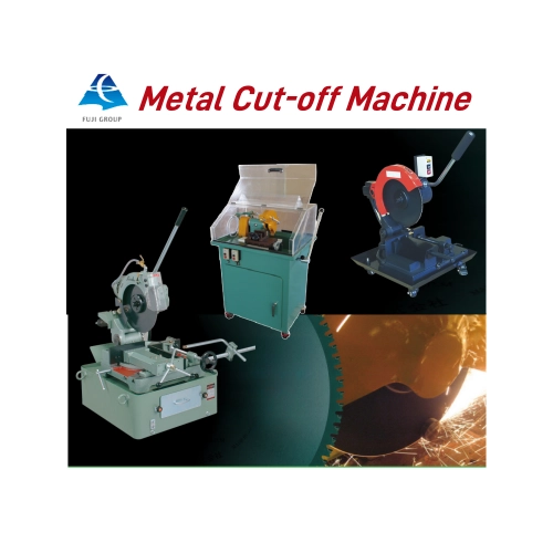Fuji Kosoku stationary industrial metal cut-off machine and chop saw