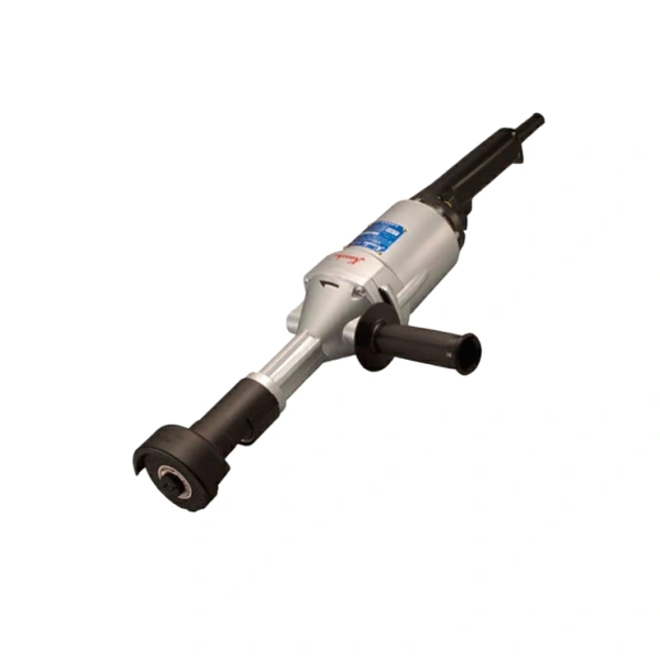  a Straight Grinder equipped with a RESINOX Flat Wheel