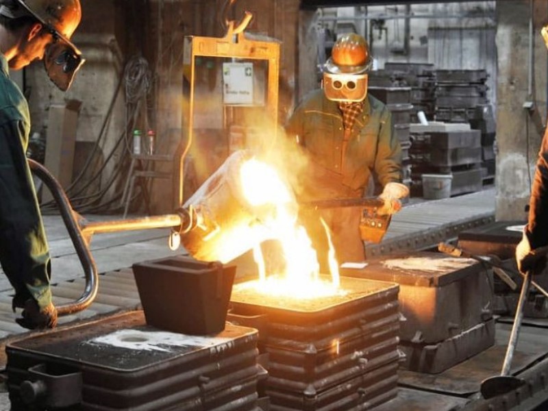 Gie&szlig;erei-Werkstatt in Europa