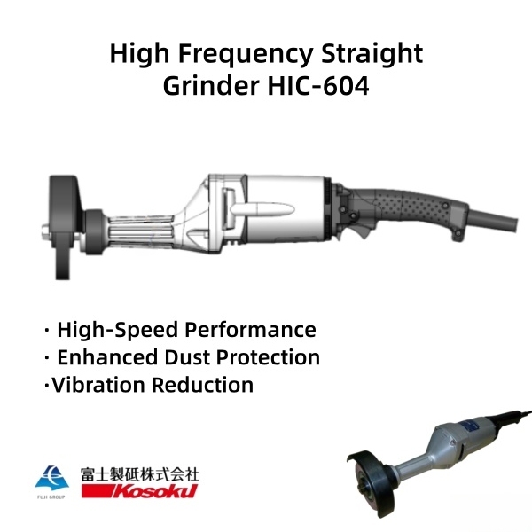 FUJI High-Frequency Straight Grinder for Cast Iron Foundries