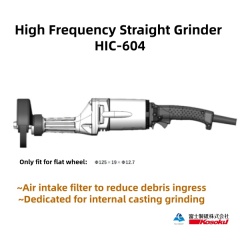 FUJI High-Frequency Straight Grinder for Cast Iron Foundries