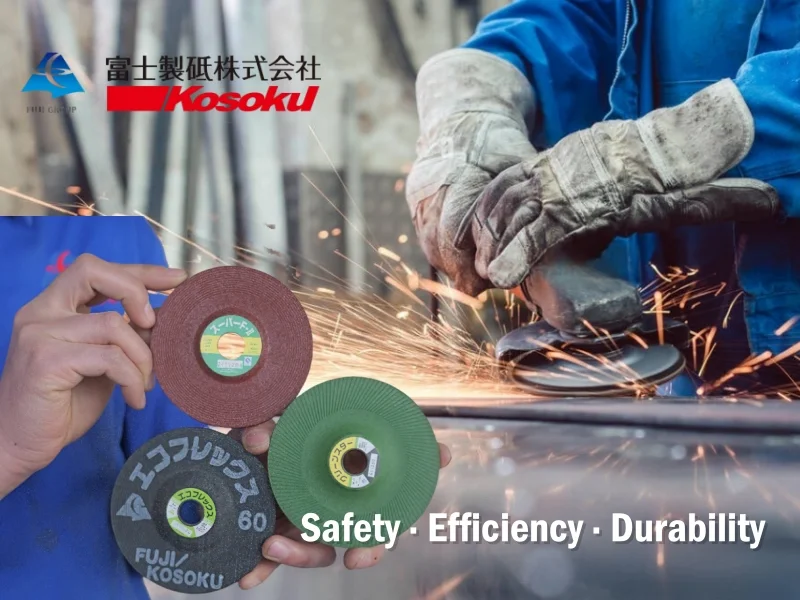 FUJI grinding wheels and abrasive products