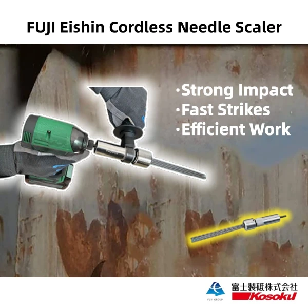 Electric Needle Scaler Attachment for Rust Removal