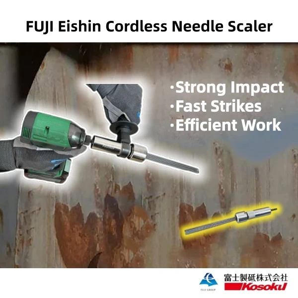 GISHIN Electric Needle Scaler for Rust & Paint Removal