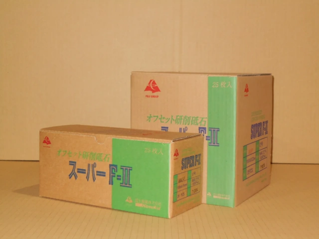 Packing carton of FUJI Super F2 Grinding Wheels 