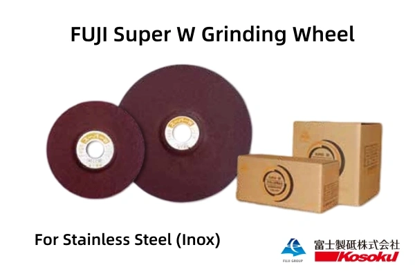 Packing carton of FUJI Super W Grinding Wheels 