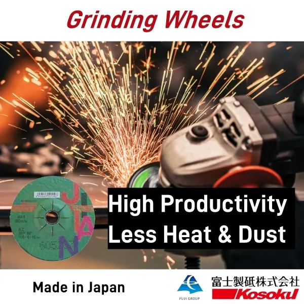 125mm FUJI High Productivity Versatile Grinding Wheels （JITAN）