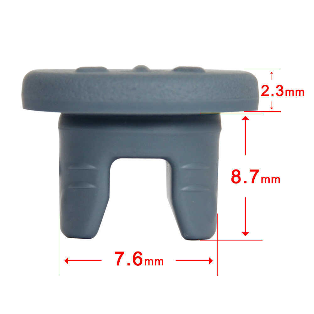 Vial Rubber Stoppers-Two Legs(100 Count) Self Healing Injection Ports Solid Seal, for Glass Vial and Liquid Culture Jars, Can Be Sterilized by Steam and Repeated Used