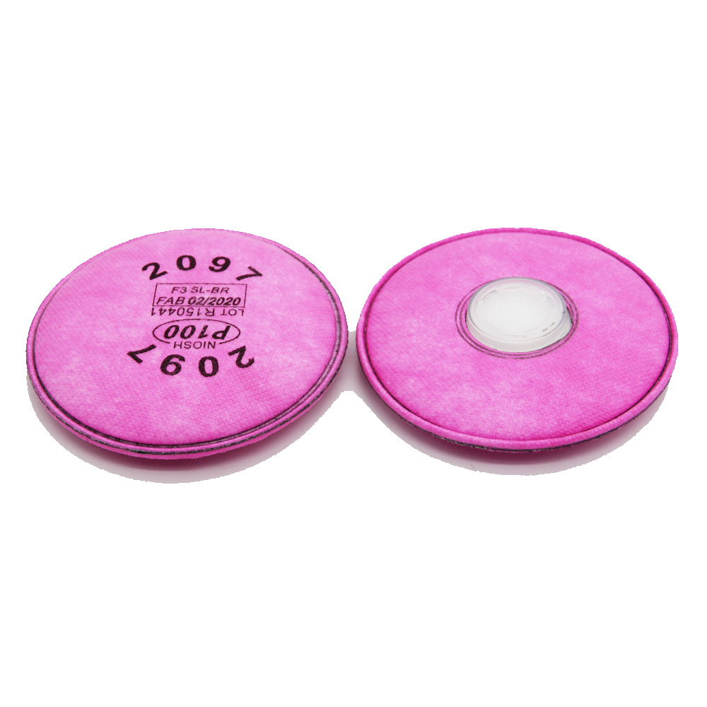One Pair 2097 Particulate Filter Cotton for Organic Vapor and Particulate