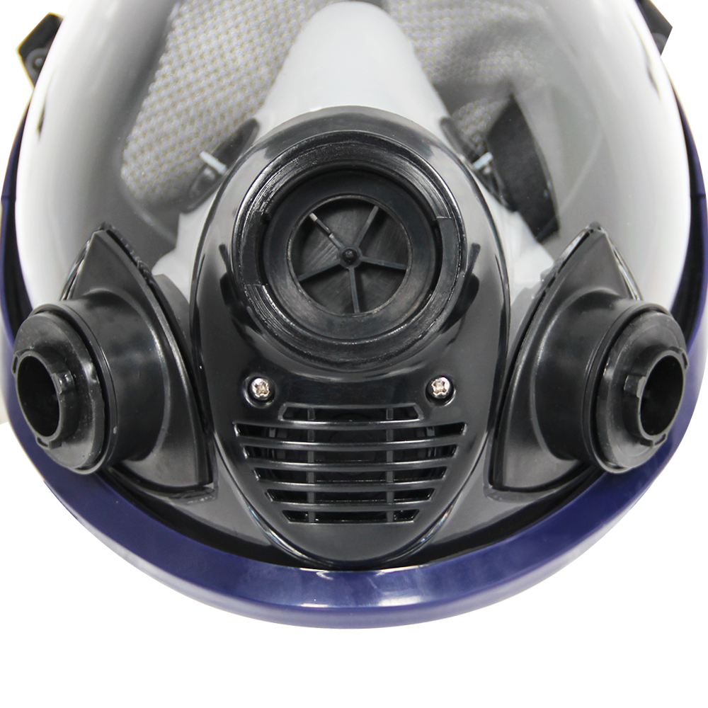 Trudsafe Complete Suit 6800 Reusable Full Face Respirator for Painting, Polishing, Welding and Dust, 2 Kinds of Connectors, Gas Cover Respirator with Organic Vapor Filter
