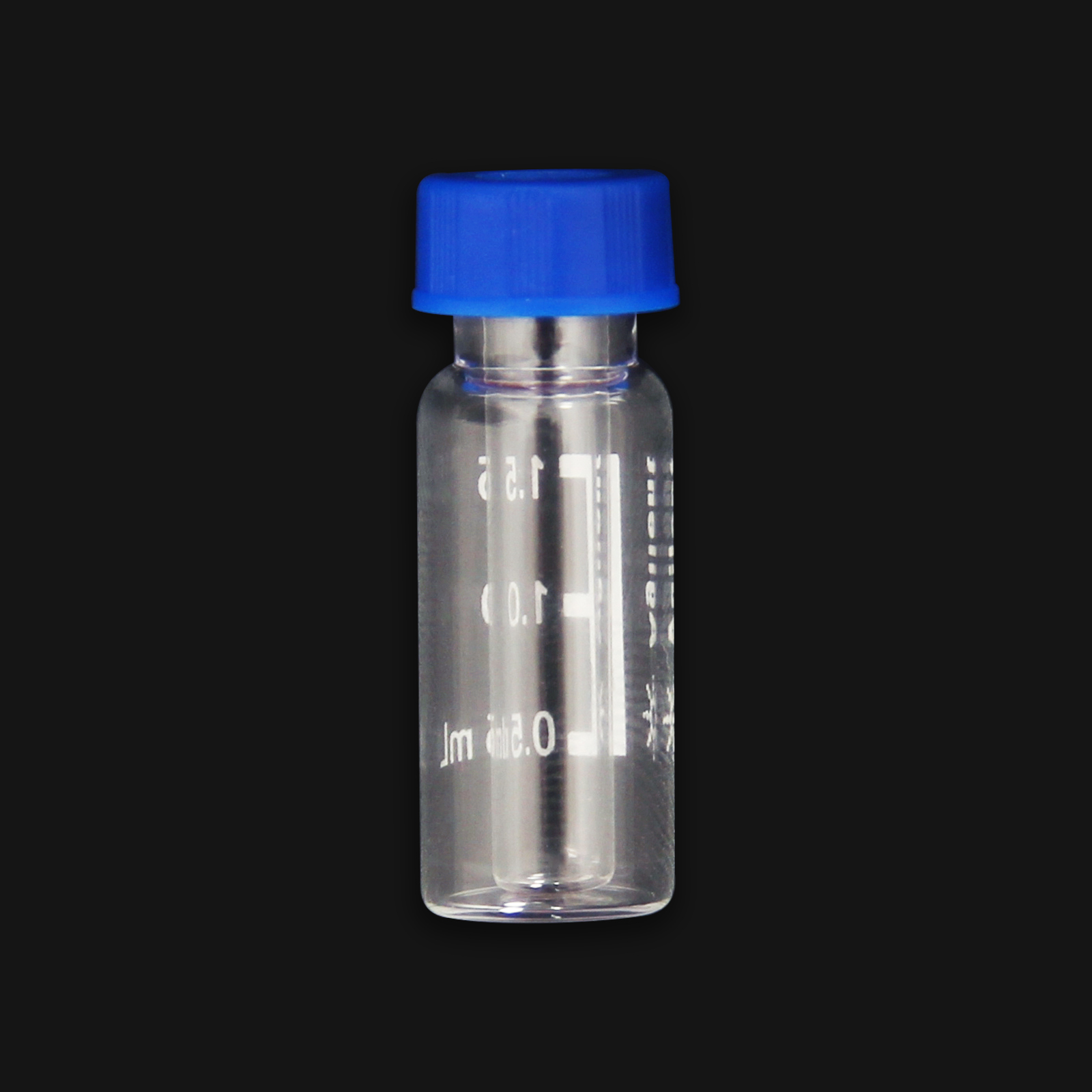 Glass Vial Insert, Clear Glass Insert, Pack of 100