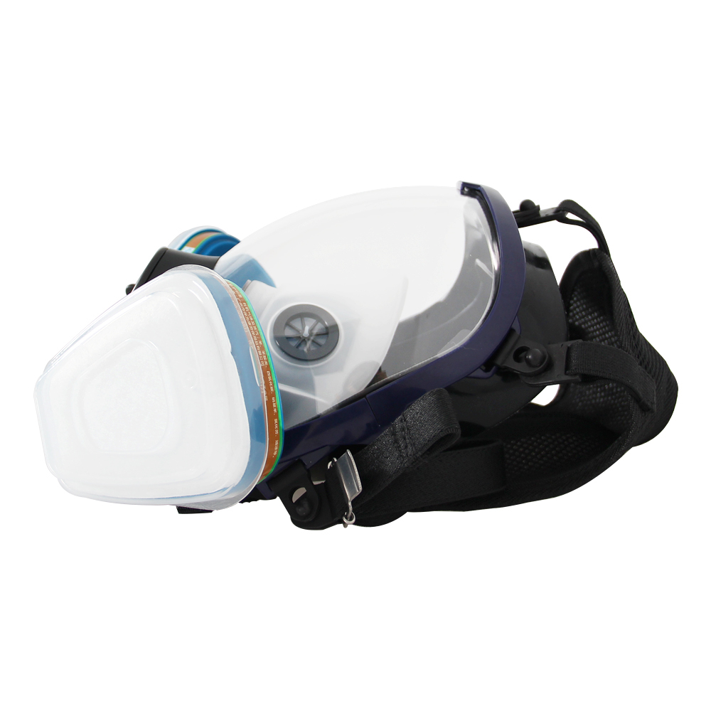 Trudsafe Complete Suit 6800 Reusable Full Face Respirator for Painting, Polishing, Welding and Dust, 2 Kinds of Connectors, Gas Cover Respirator with Organic Vapor Filter