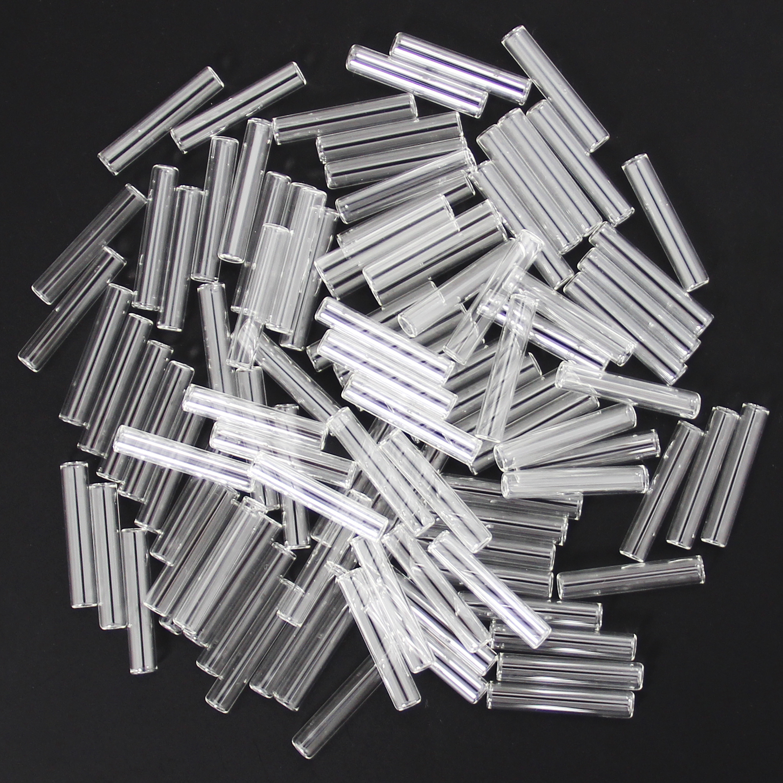 Glass Vial Insert, Clear Glass Insert, Pack of 100