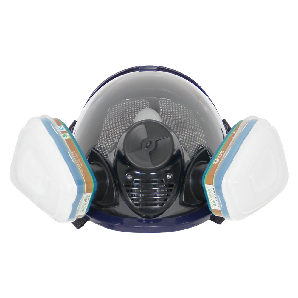 Trudsafe Complete Suit 6800 Reusable Full Face Respirator for Painting, Polishing, Welding and Dust, 2 Kinds of Connectors, Gas Cover Respirator with Organic Vapor Filter