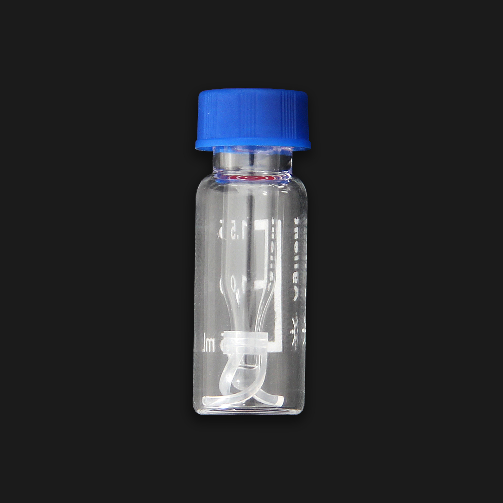 Glass Vial Insert, Clear Glass Insert, Pack of 100