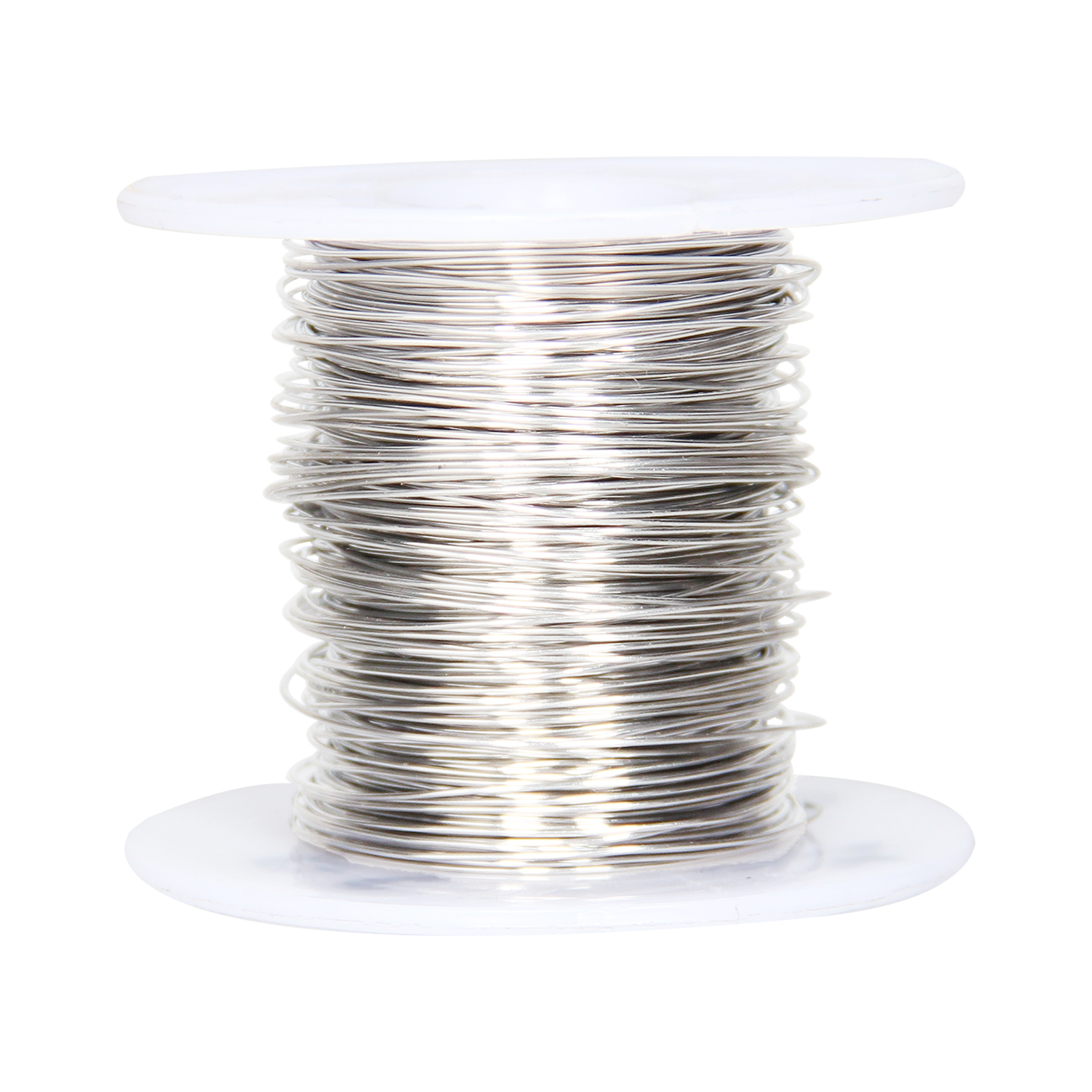Stainless Steel Craft Wire for Jewelry Making, Dead Soft Stainless Steel Bailing Wire, Silver Snare Wire for Craft and Jewelry Making, Round Selection