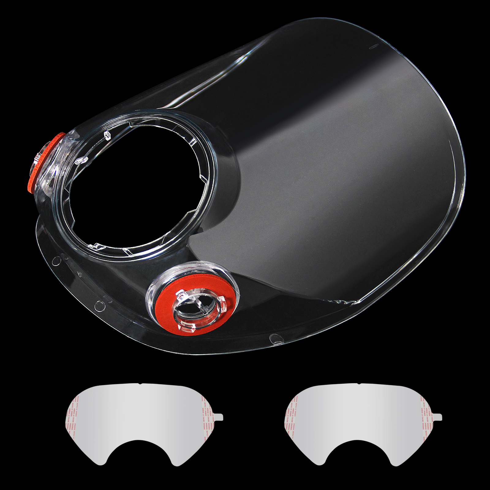 Replacement Parts Lens Assembly and 20 Packs 6885 Lens Cover for 3M 6885, 6000, 6700, 6800, 6900 Series Respirator Mask
