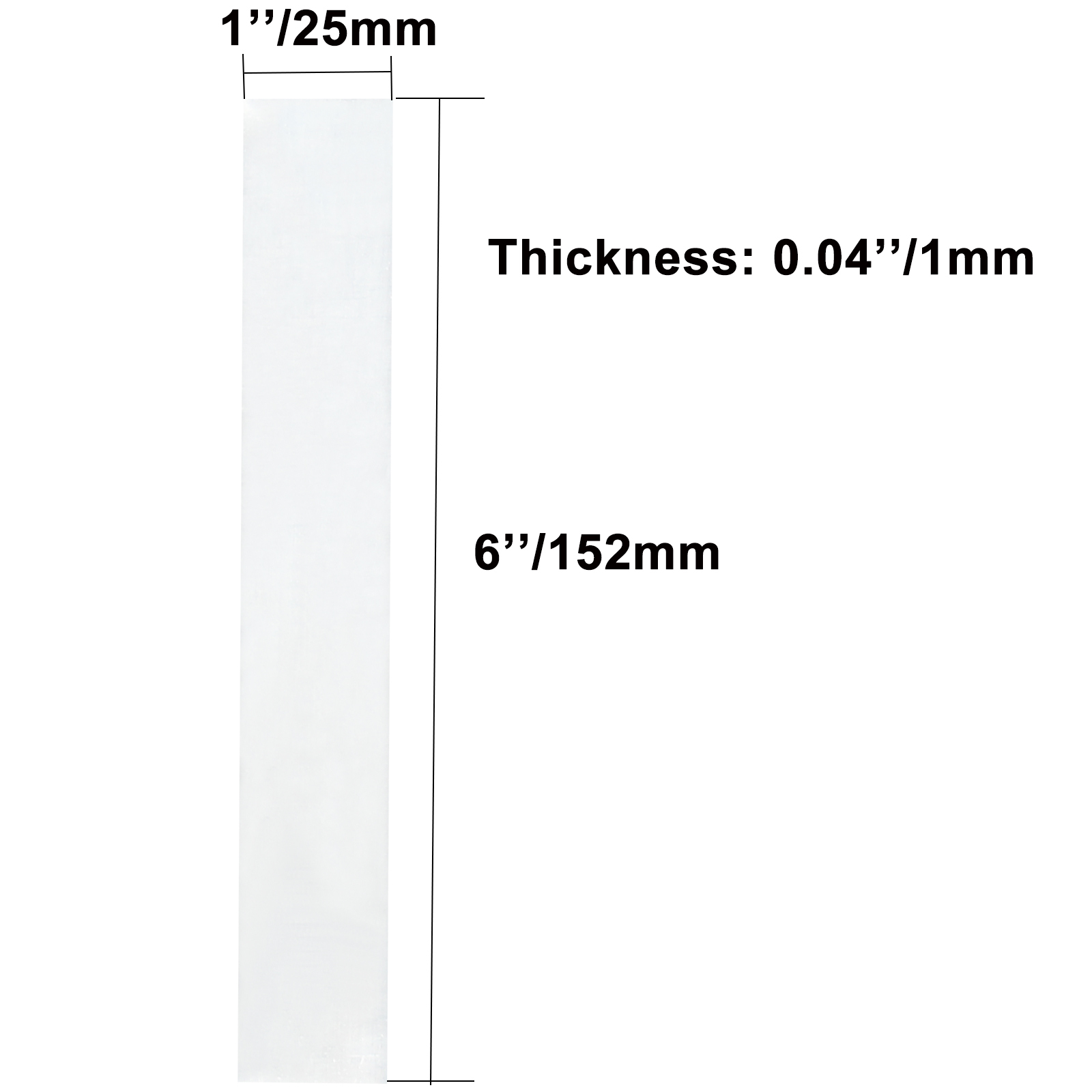 Pure Zinc Anode 2 Pcs, 6 x 1 x 0.04 Inch (19 GA) 99.99% Pure Zinc Sheets for Zinc Plating and Zinc Electroplating, High Purity Zinc Plates