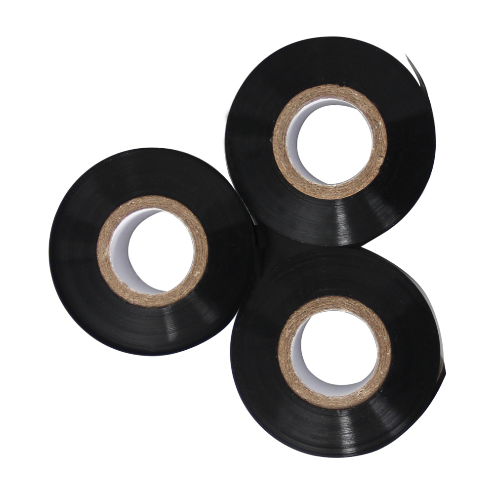 10 Rolls 30mm x 100m Thermal Transfer Ribbon Resin for Coder Printer Machine, Ribbon for Coding Machine