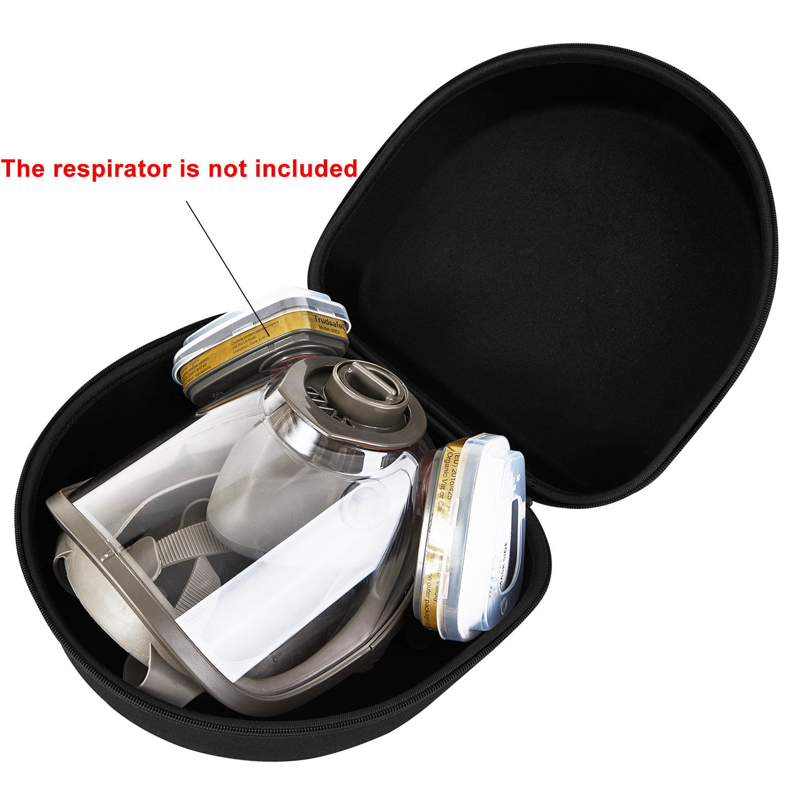 Hard Protective Travel Case for 3M 6700 6800 6900 Full Face Respirator Mask, Hard Shell Case fits 6000 Series Full Face Respirator, Gas Mask Bag, Gas Mask Pouch