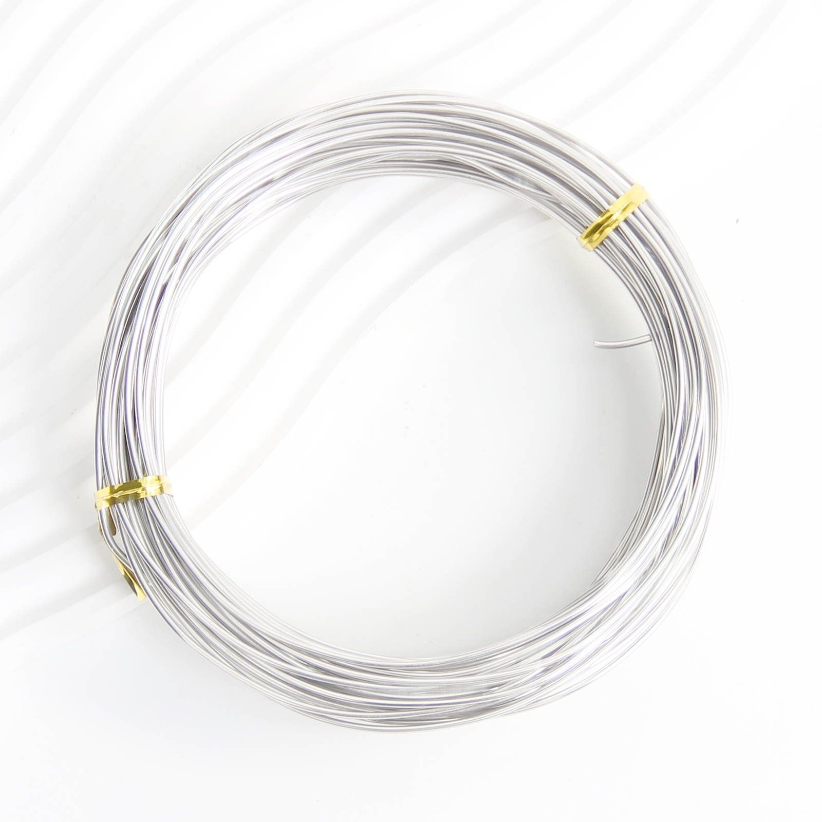 Stainless Steel Craft Wire for Jewelry Making, Dead Soft Stainless Steel Bailing Wire, Silver Snare Wire for Craft and Jewelry Making, Round Selection