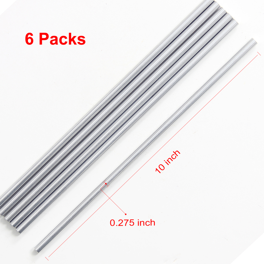 Chrome Plated Carbon Steel Round Rod, Chrome Coated Steel Round Bar for Shaft Gear Drill Lathes Boring Machine Turning Miniature Axle, Cylindrical Pin DIY Craft Tool