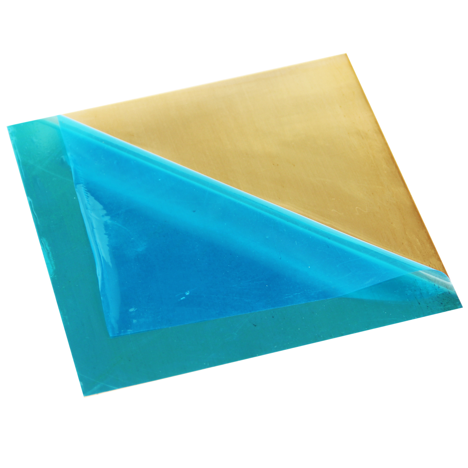 Brass Sheet, No Scratches, Double-Side Film Attached Brass Plates