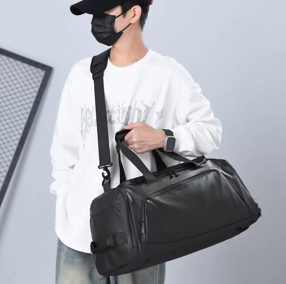 Shentay Small Gym Bag for Men & Women with Shoes Compartment, Lightweight Duffle Bag for Women & Men, Sport Gym Tote Bag