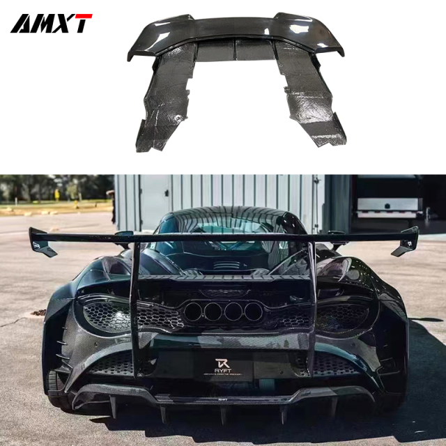 High Quality Fast Delivery Whole Sale Price Dry Carbon Fiber RYFT Rear Diffuser Body Kits for Mclaren 720S