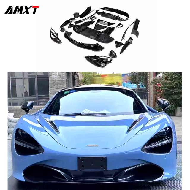 720S Upgrade OEM Body Kits for Mclaren High Quality Fast Delivery Dry Carbon Fiber Front Lip Side Skirt Rear Diffuser Fender