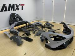 720S Upgrade 765LT Body Kits for Mclaren Excellent Quality Dry Carbon Fiber Front Lip Side Skirt Diffuser Hood Fender