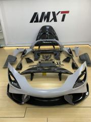 720S Upgrade 765LT Body Kits for Mclaren Excellent Quality Dry Carbon Fiber Front Lip Side Skirt Diffuser Hood Fender