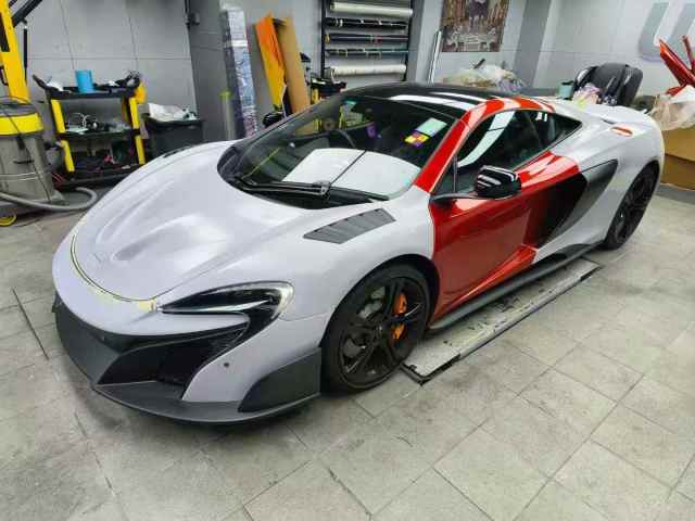 Mclaren 650S Upgrade 675LT Kits Body Kits Excellent Quality Wet Carbon Fiber Front Lip Side Skirt Rear Diffuser Hood Bonnet Fender
