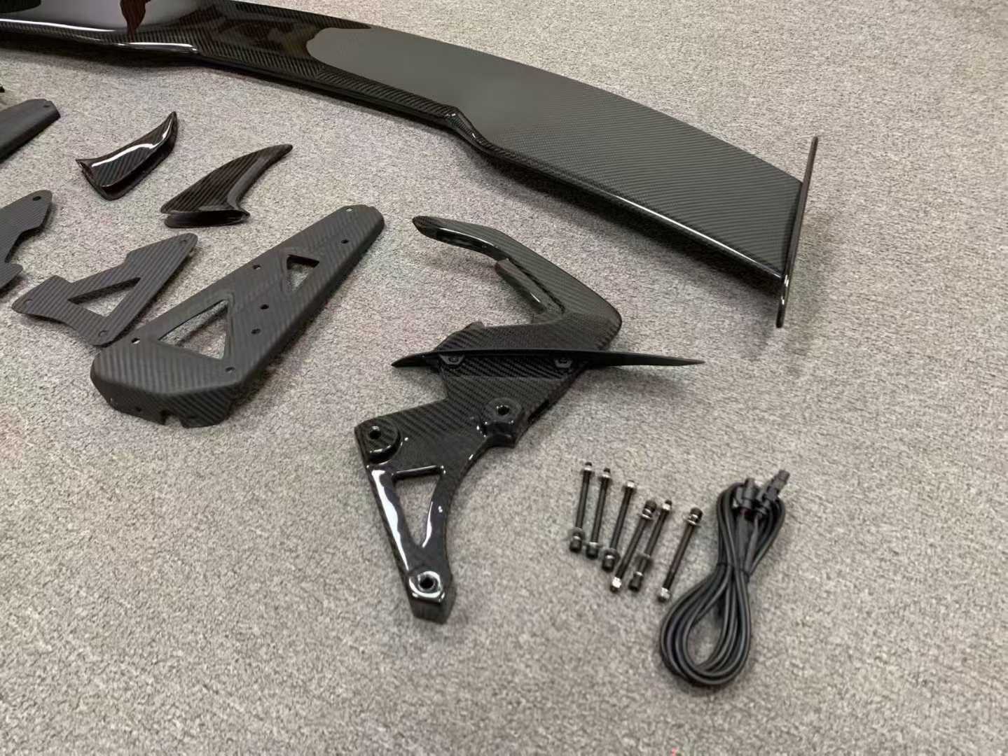 540-570S MSO Style Wing High Quality Fast Delivery Dry Carbon Fiber Body Kits for Mclaren