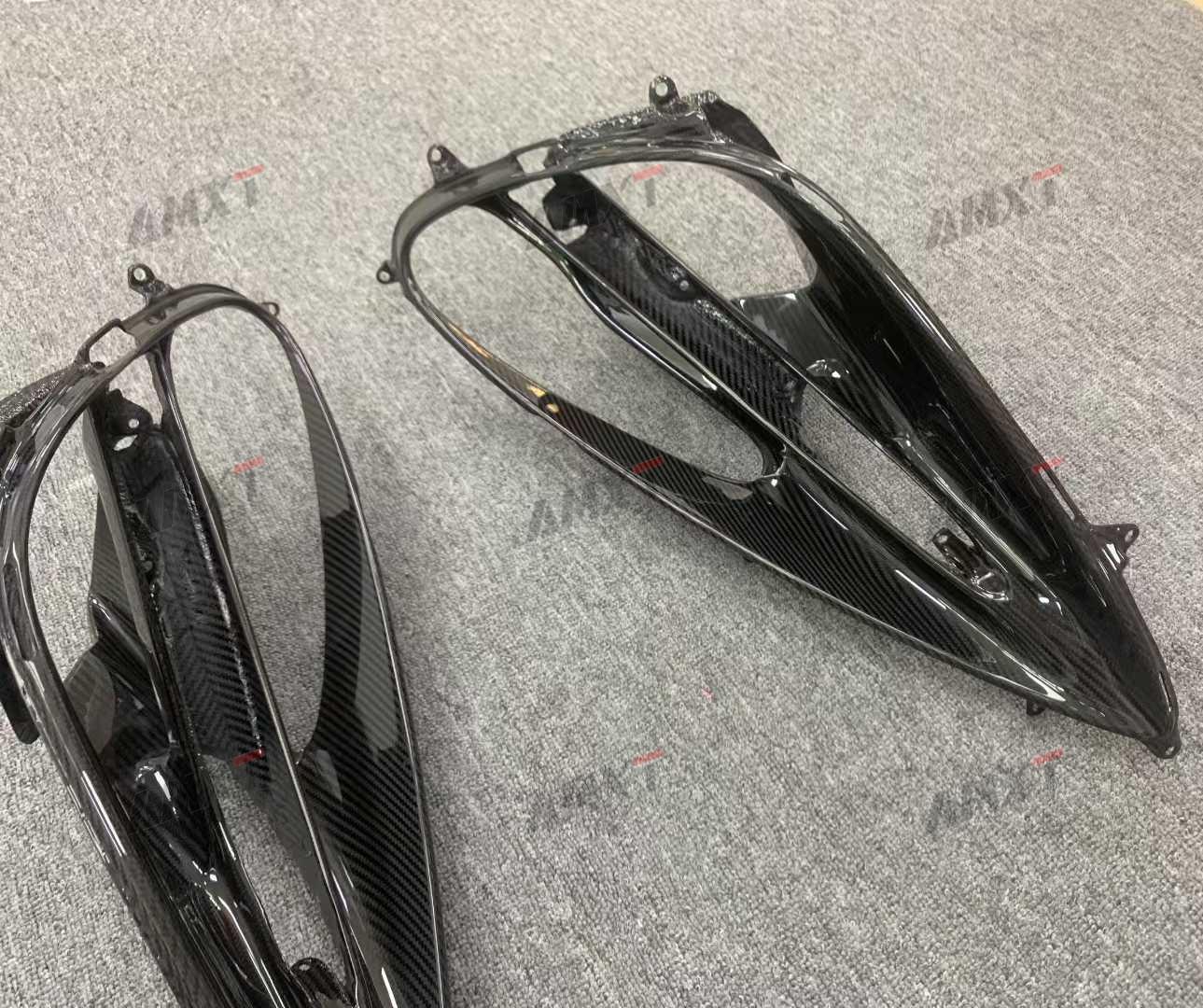 Mclaren 720S Headlight frame Dry Carbon Fiber M Style Light Lamp Cover Headlight Cover Body Kits for Mclaren 720S