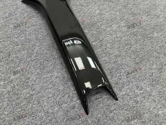 NOVIT High Quality Dry Carbon Roof Scoop for McLaren 720S Luxury Sports Car Vent with Excellent Fitment & Paste Mount