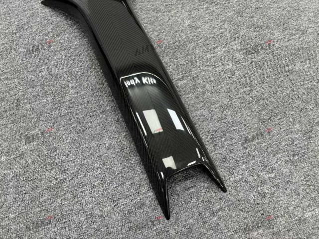 NOVIT High Quality Dry Carbon Roof Scoop for McLaren 720S Luxury Sports Car Vent with Excellent Fitment & Paste Mount