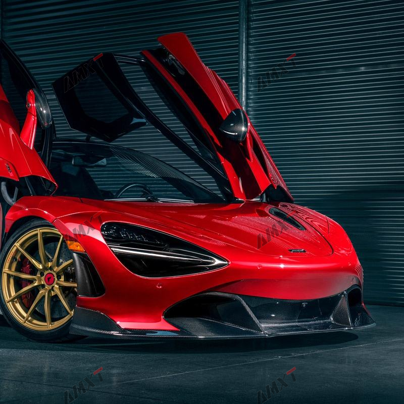 Vors Style Dry Carbon Front Lip Excellent Quality Replacement Mount Perfect Fit for McLaren 720S