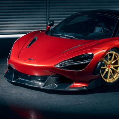 Vors Style Dry Carbon Front Lip Excellent Quality Replacement Mount Perfect Fit for McLaren 720S