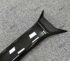 NOVIT High Quality Dry Carbon Roof Scoop for McLaren 720S Luxury Sports Car Vent with Excellent Fitment & Paste Mount