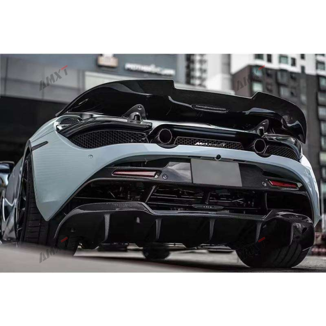 RYFT Dry Carbon Material Rear Spoiler Wing Excellent Fitment for McLaren 720S