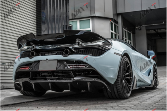 High Quality Fast Delivery Whole Sale Price Dry Carbon Fiber RYFT Rear Diffuser Body Kits for Mclaren 720S