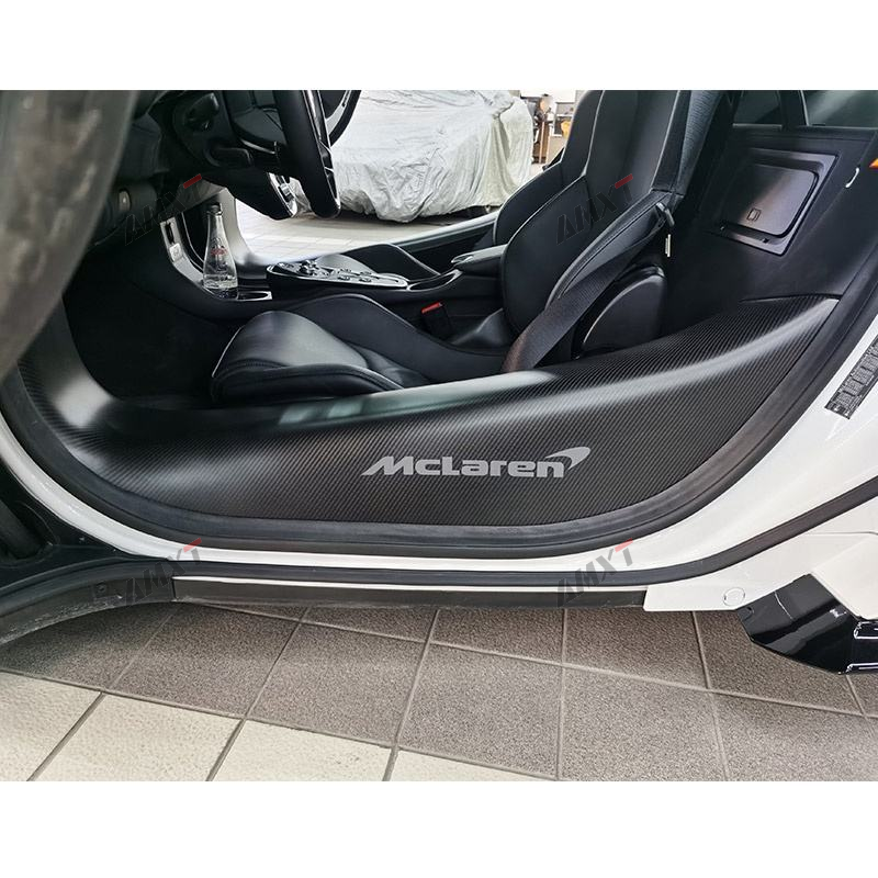 High Quality Good Fit Dry Carbon Door Sill Trims for McLaren GT Easy to Install and Fast to Ship